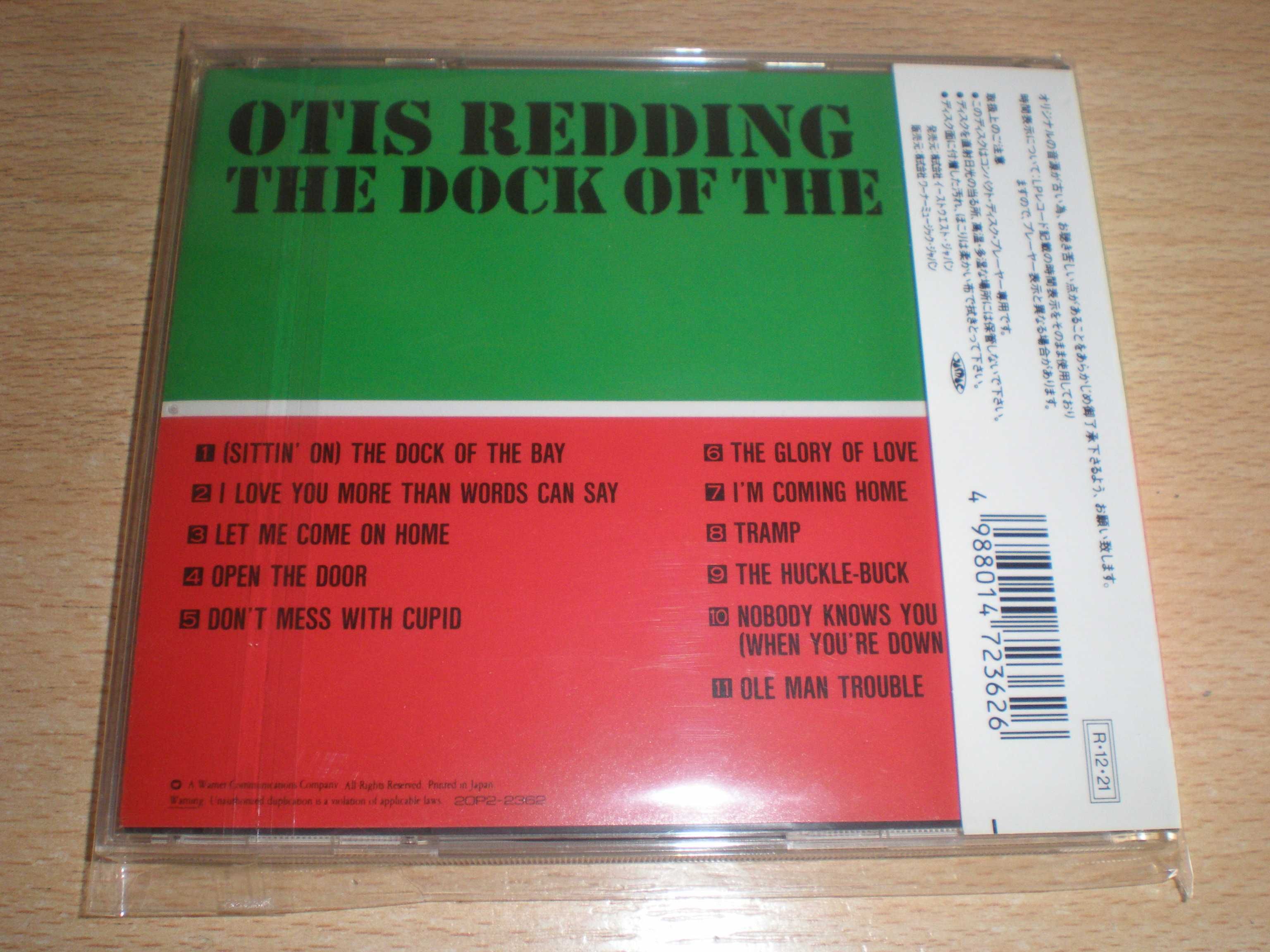 Guns n`Roses - Otis Redding - Donny Hathaway - Japão - CD