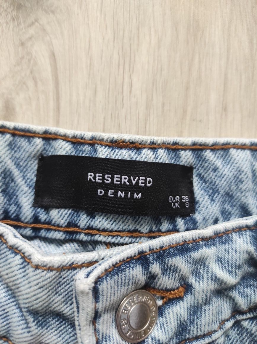 Spodenki szorty jeansowe S Reserved nowe z metką