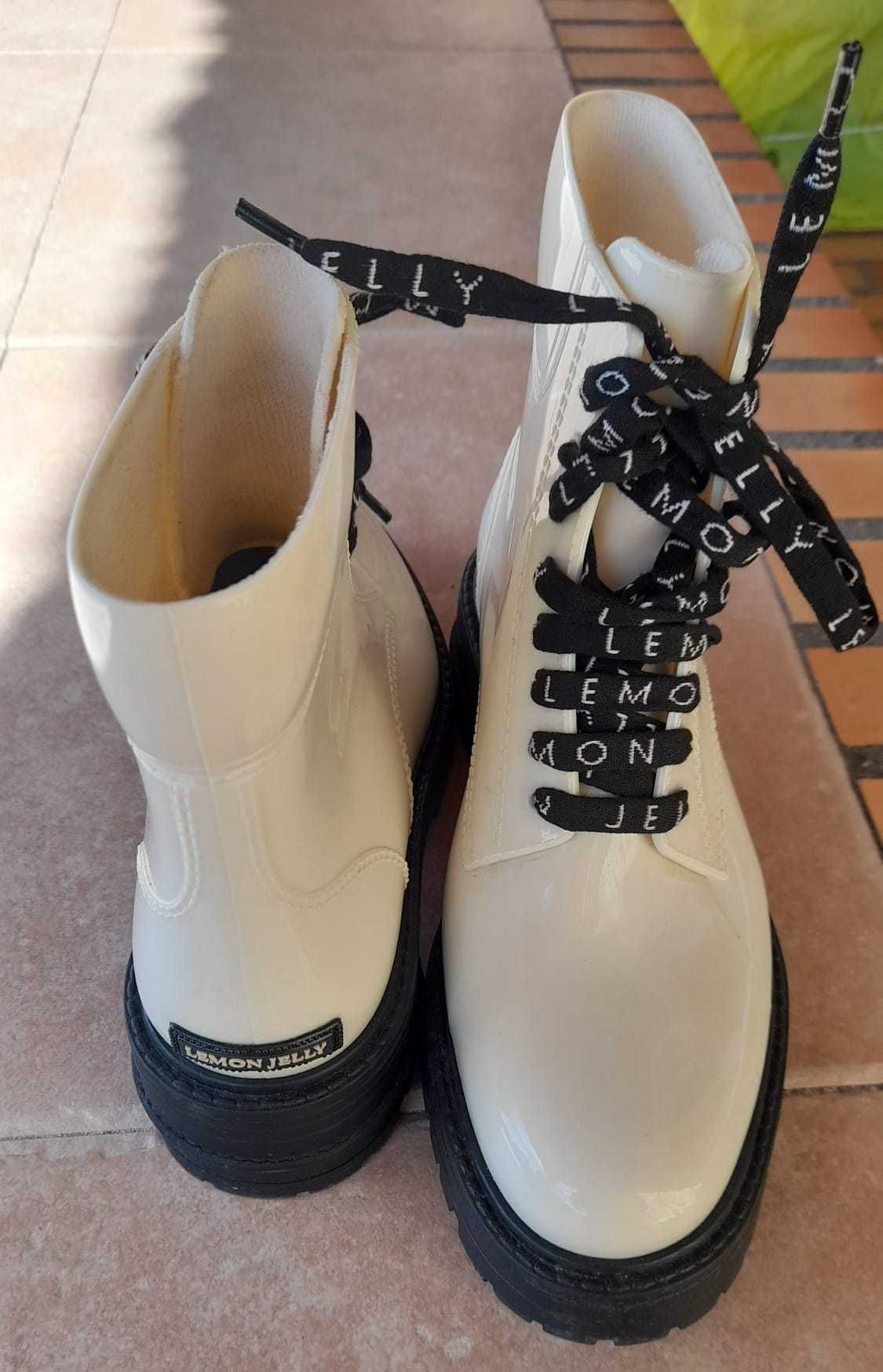 Botas 37 Lemon Jelly [ Usado Uma Vez ]