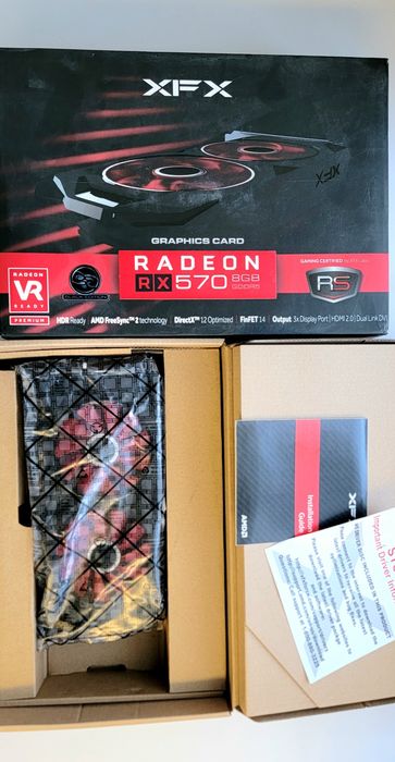 XFX RX 570 8GB  | Відмінний стан | З коробкою