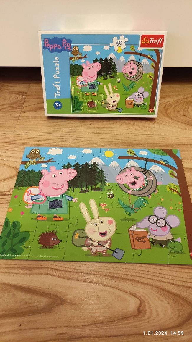 Puzzle Trefl Świnka Peppa 30 szt