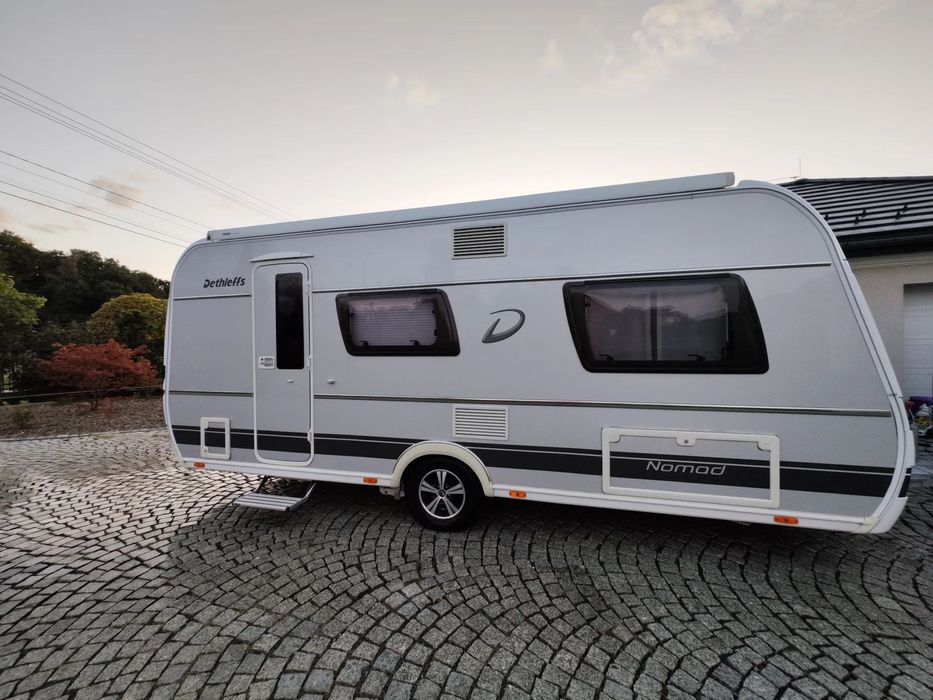 Dethleffs 490 est  Przyczepa Kempingowa Dethleffs Nomad 490 est , Polska, 1 wł