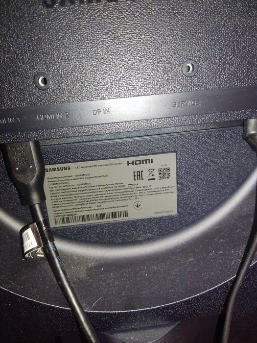 Монітор Samsung Viewfinity HRM UR55 (LU28R550U). 28 дюймів. 4К.