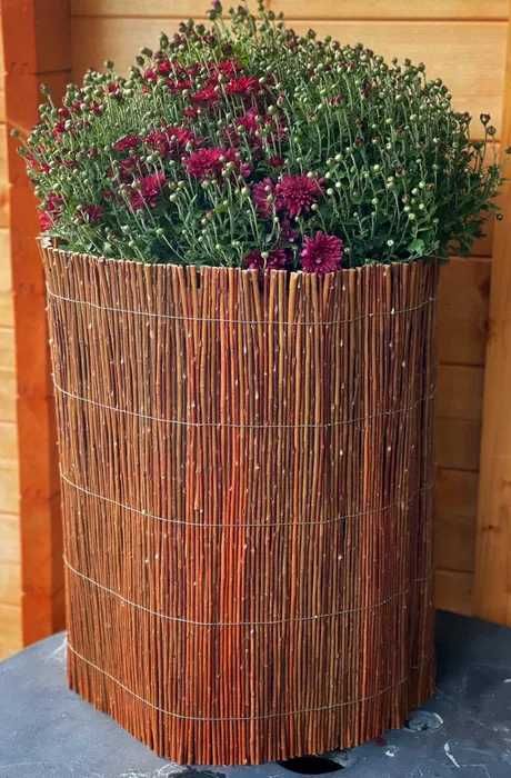Naturalna osłonka wiklinowa 50cm x 150cm.