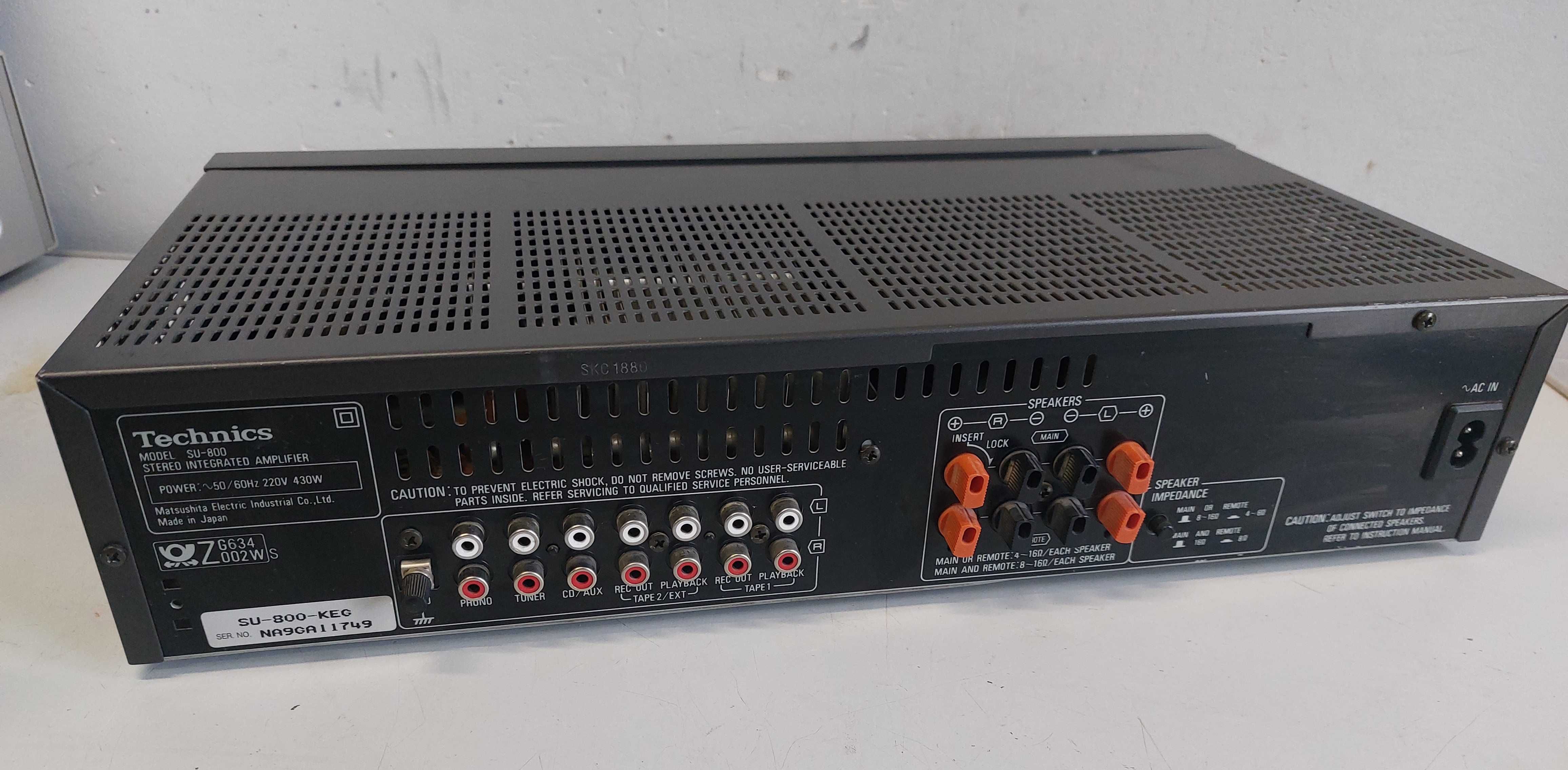 technics su-800 wzmacniacz