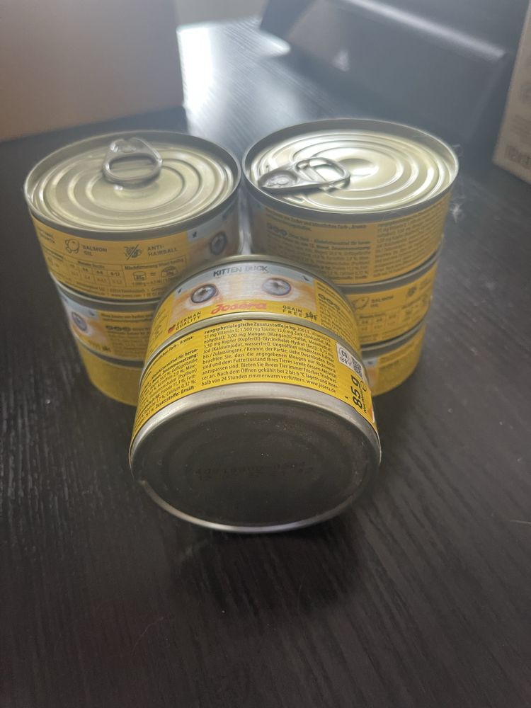 Josera mokra karma dla kociat 85g kaczka