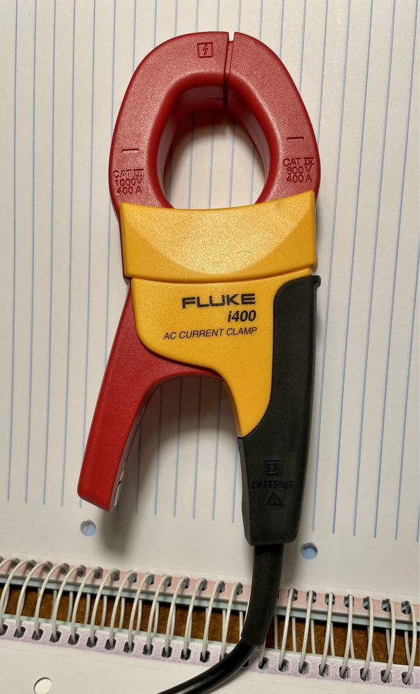 Fluke pinça amperimetrica i400