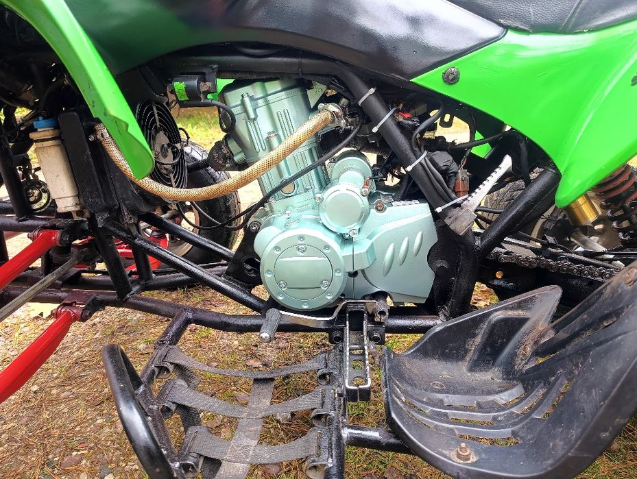 Quad shinray/Bashan 250 zarejestrowany z nowym silnikiem