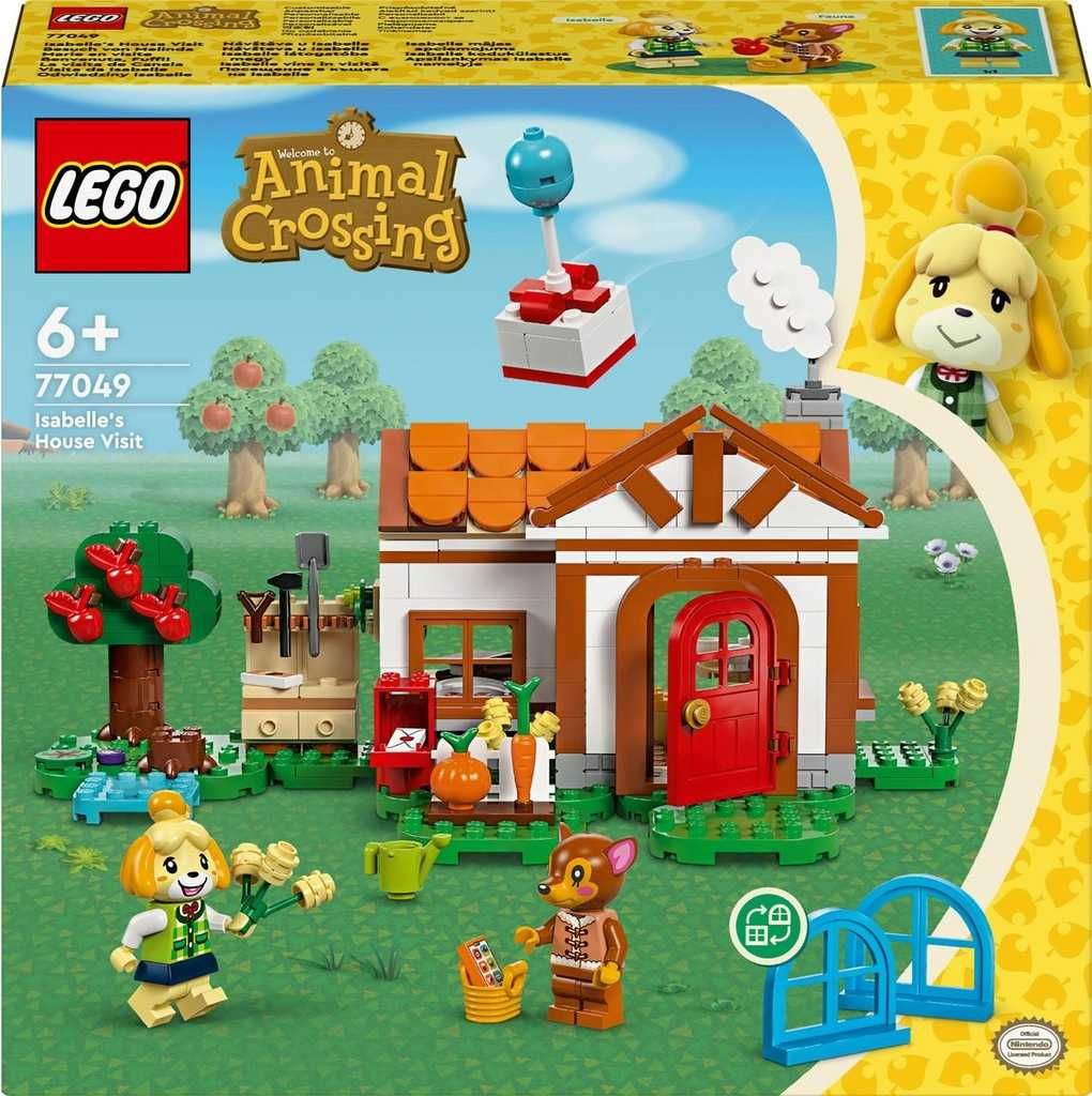 Zestaw klocków LEGO 77049 Animal Crossing - Odwiedziny Isabelle NOWOŚĆ