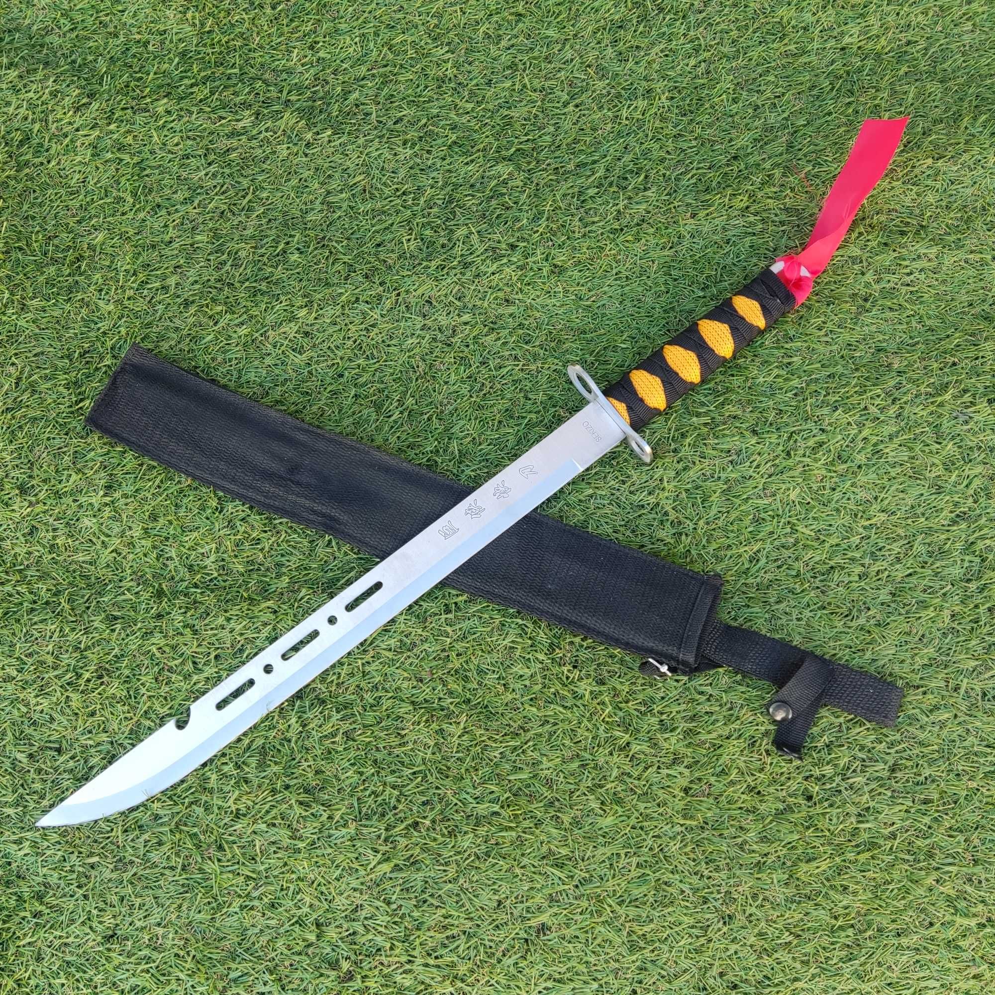 Katana Miecz Szabla maczeta NINJA Samuraj + Pochwa 56cm Sekizo  MAC17