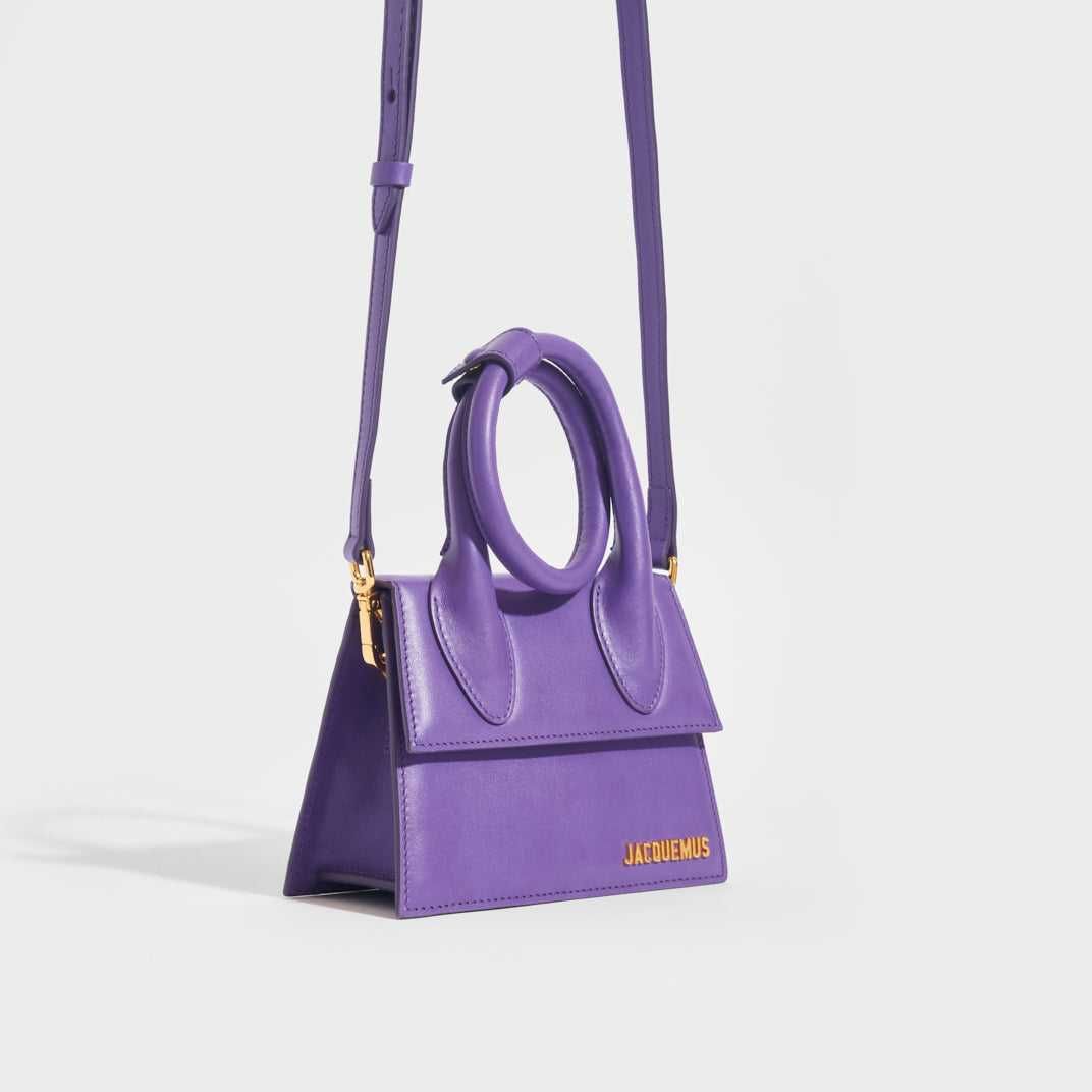 Сумка Jacquemus Le Chiquito Noeud Purple