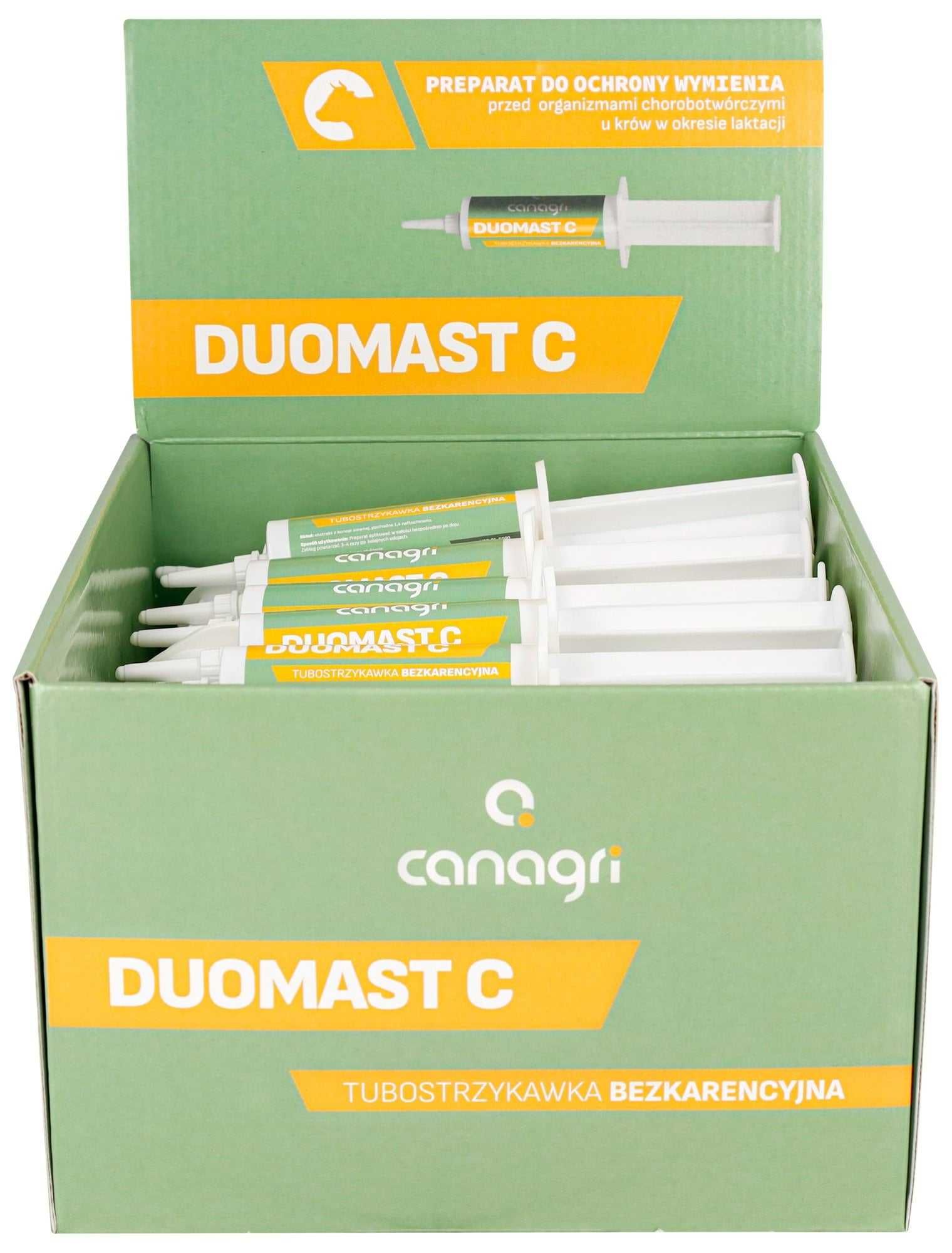 DuoMast C środek prewencyjny na mastitis zapalenie wymion Zestaw 23szt