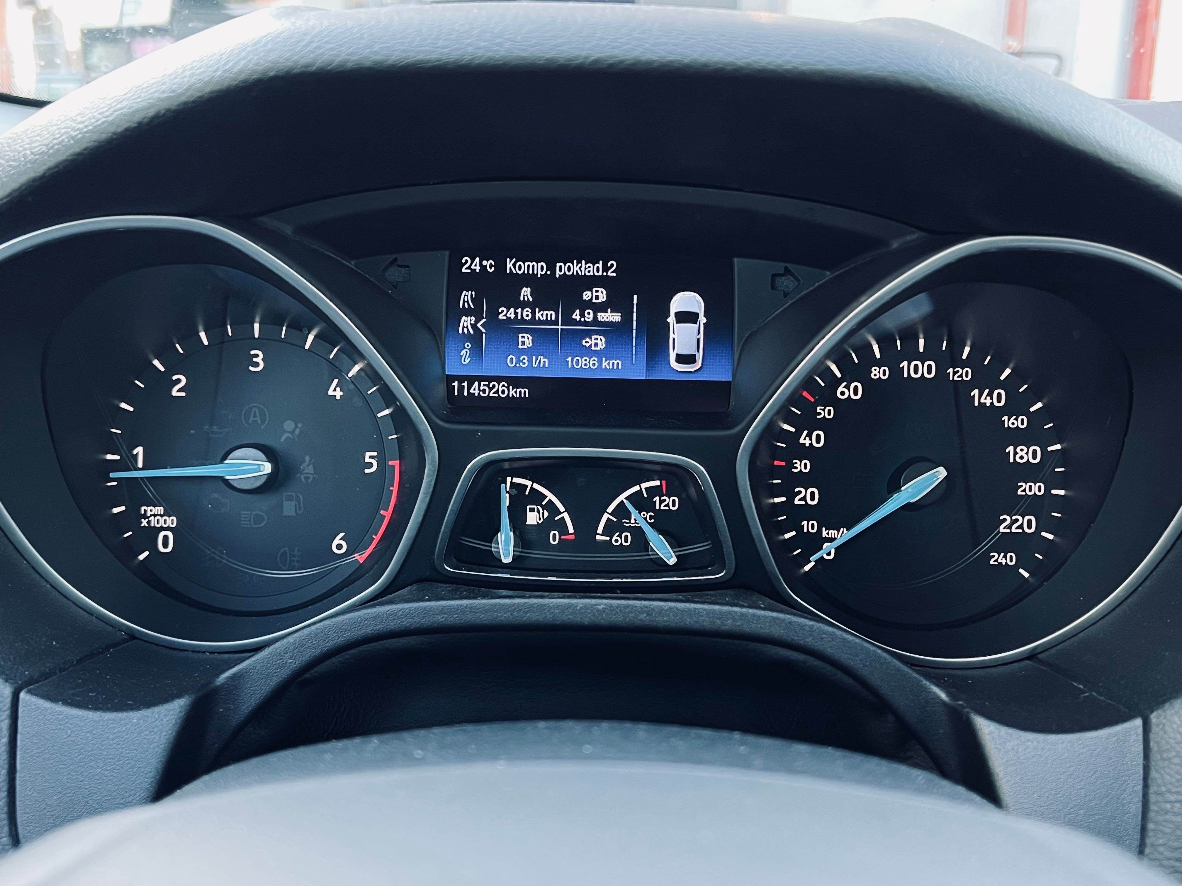 Ford Focus 1.5 Diesel/Bezwypadkowy/Pierwszy właściciel/Bardzo zadbany