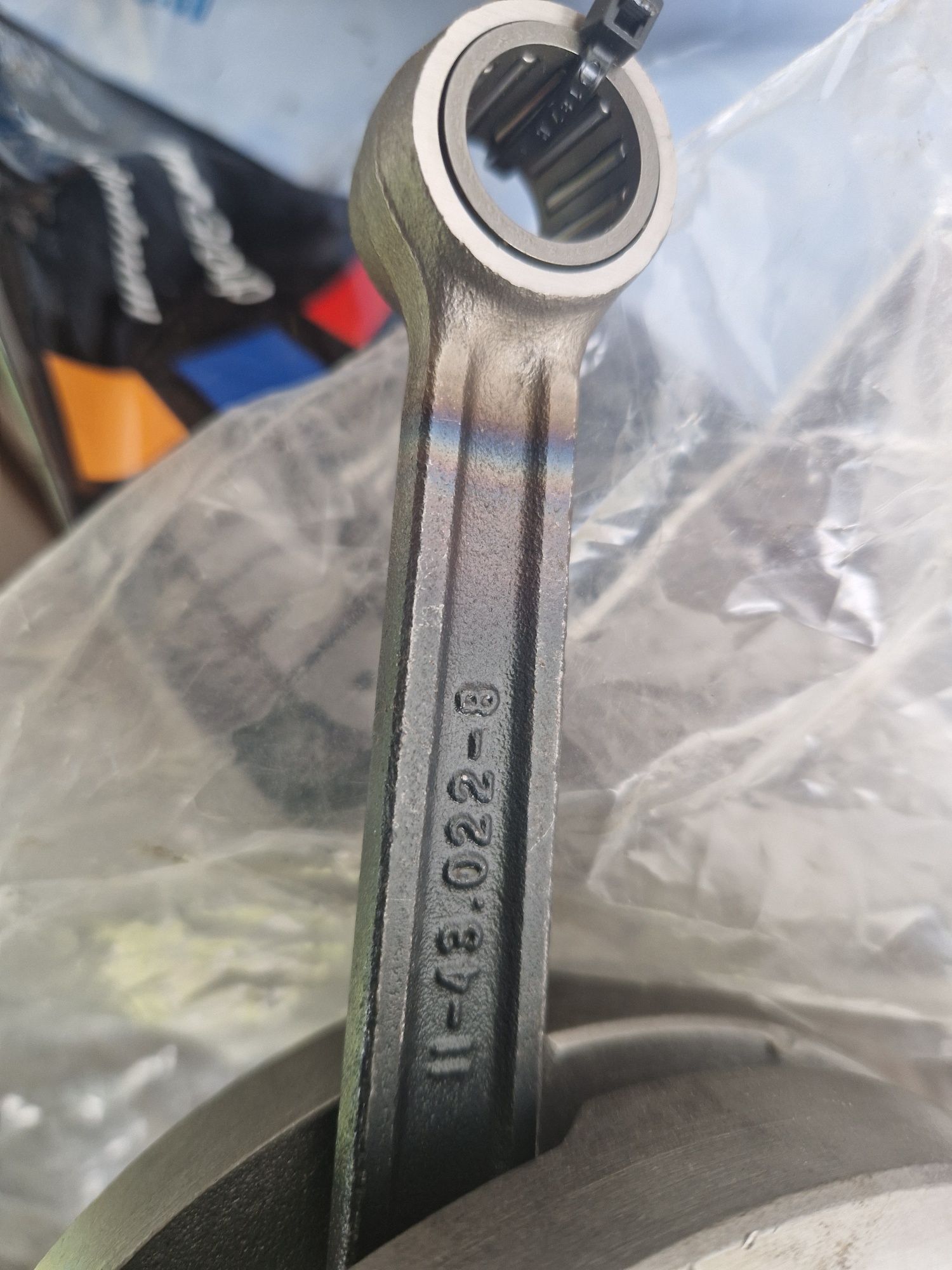 Wał nowy oryginalny MZ ts 125 150