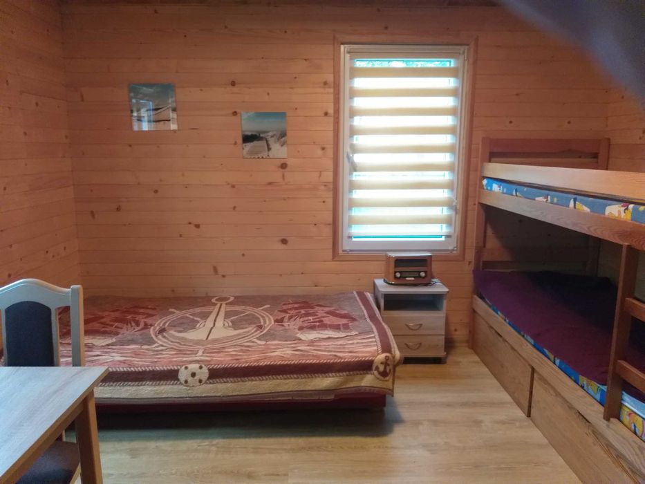 Domek letniskowy blisko plaży, pokoje gościnne.