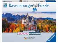 Puzzle 1000 Zamek Neuschwanstein Panorama