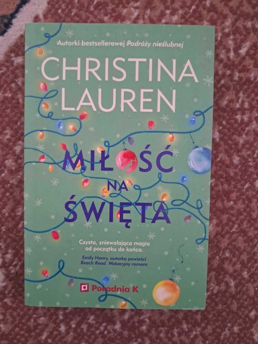 Książka Christina Laurent ,,Miłość na święta"