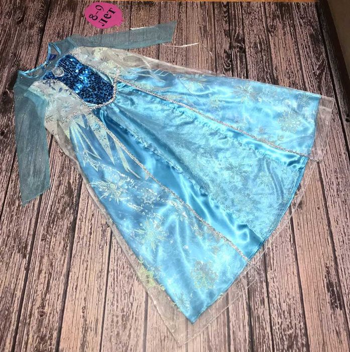 Новогоднее платье эльза холодное сердце для девочки 8-9 лет