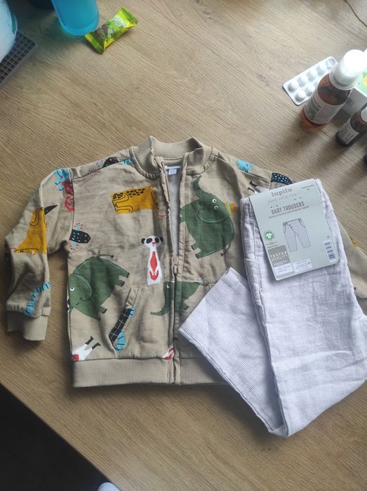 Lupilu тоненькі штани та кофта на хлопчика 18-24 міс.