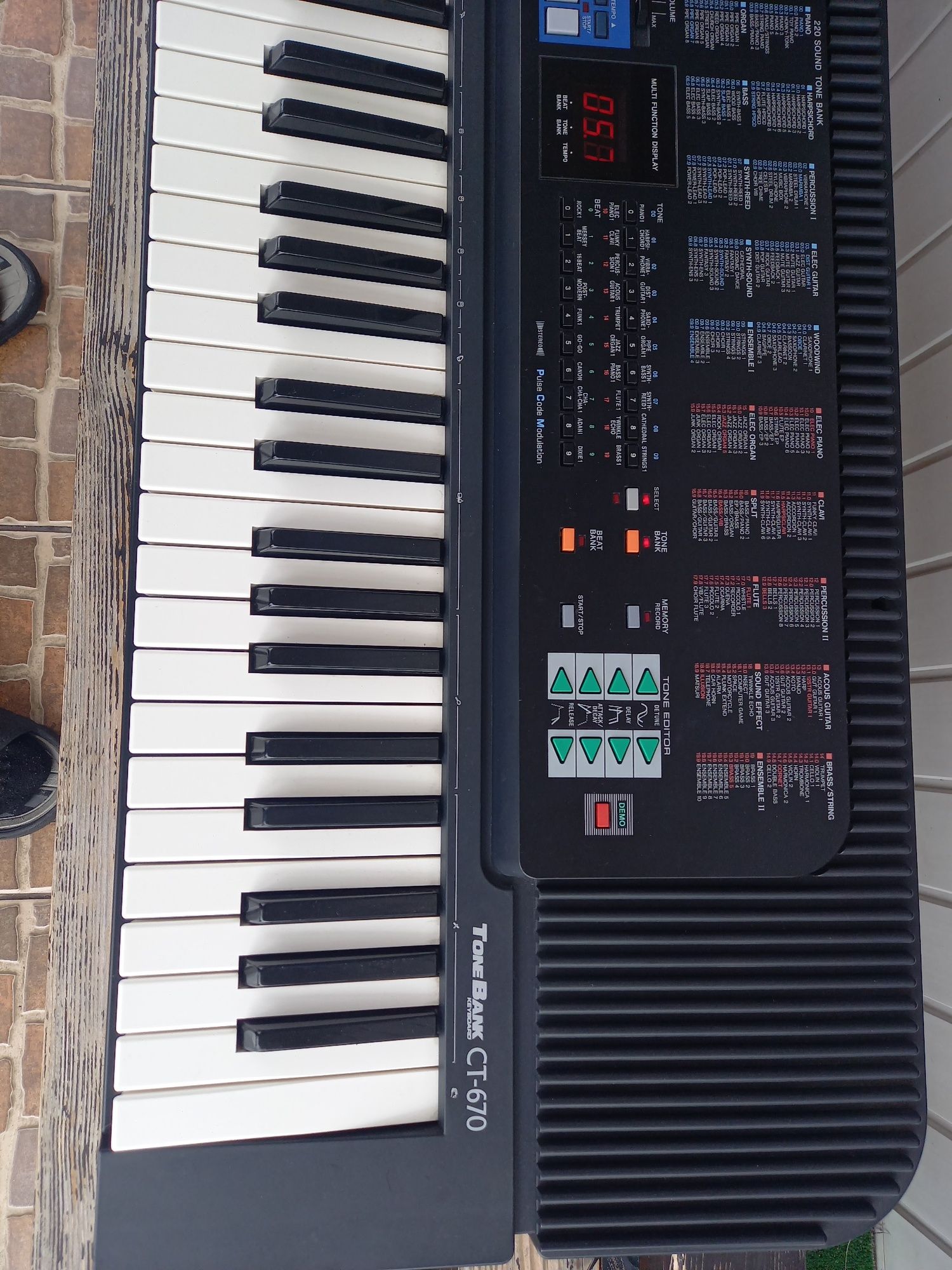Keyboard Casio CT 670