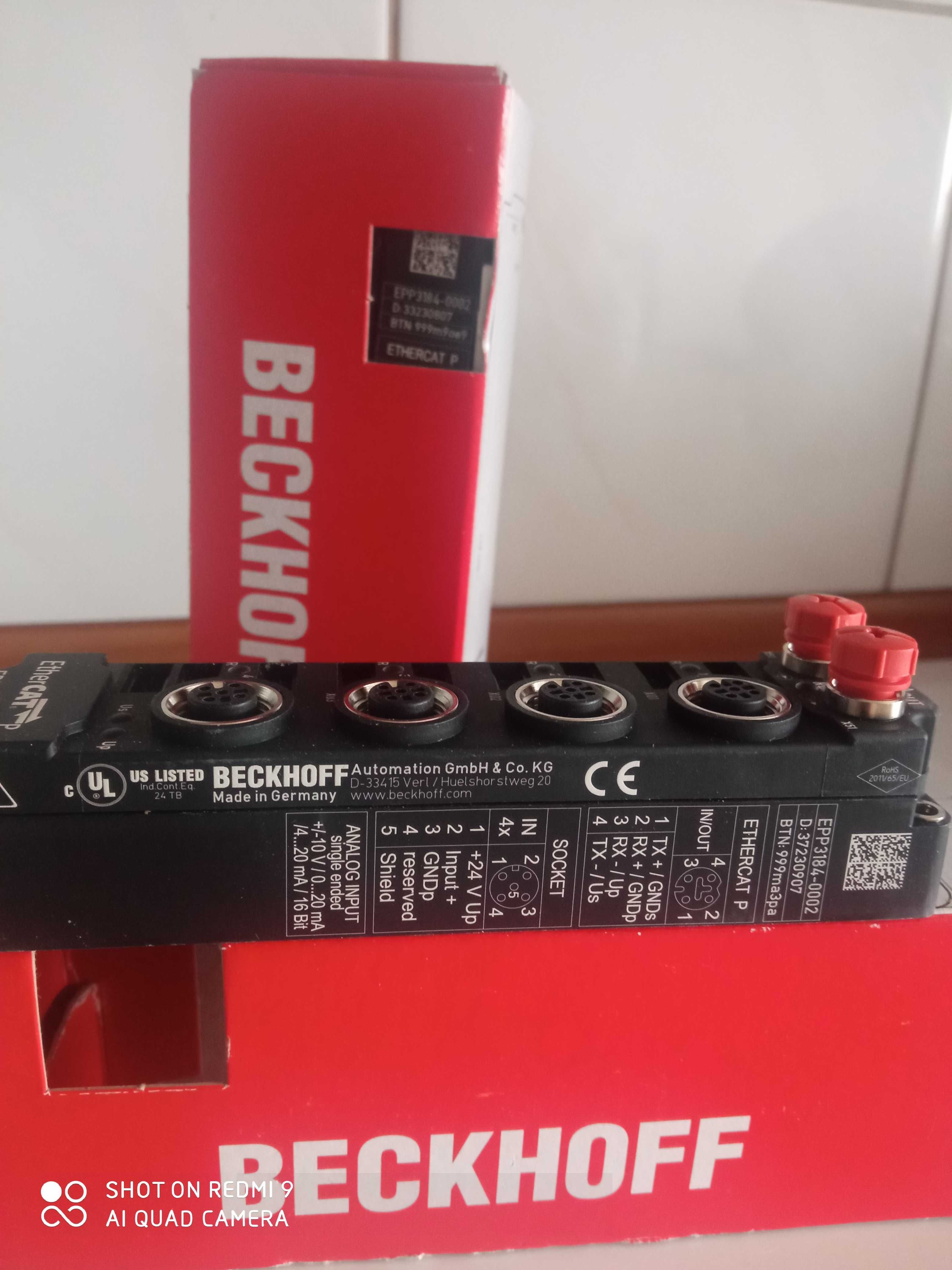 BECKHOFF  EtherCat P rozeta nowa