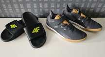 Buty halowe Kipsta 34 + klapki 4f