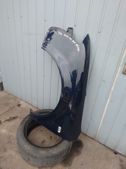 Błotnik prawy Audi A4 B6 LY5K