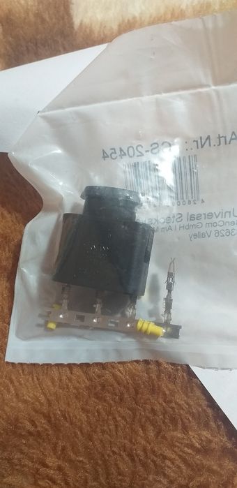 Вилка роз*єм датчика масла ВАГ