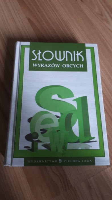 Słownik wyrazów obcych - Zielona Sowa