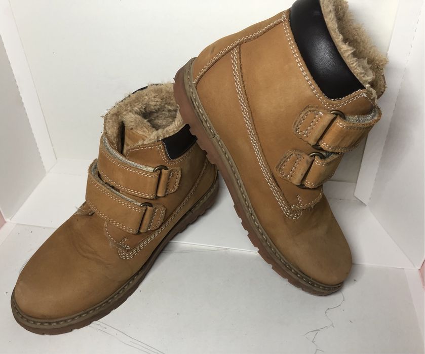 NEXT зимние ботинки на липучке.