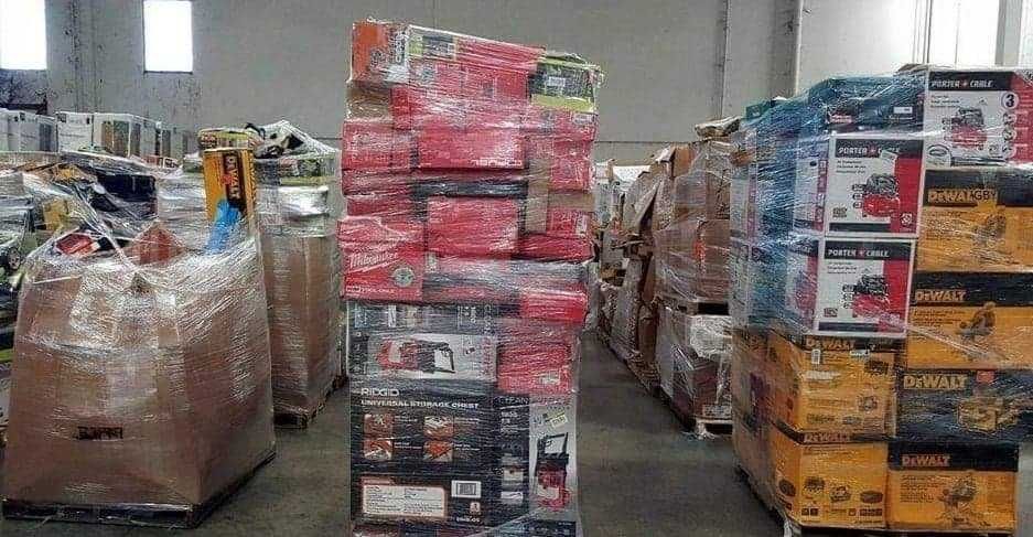 Palety Mix Elektronarzędzia Ogród Dom Meble Amazon