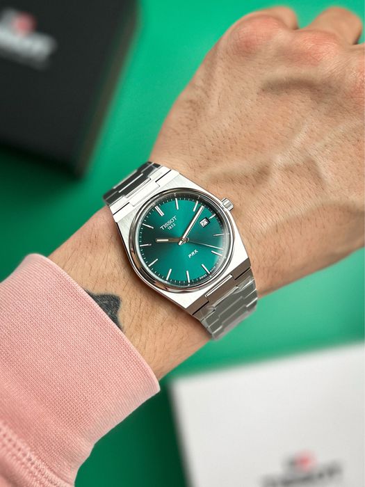 Tissot PRX 40mm Quartz Green Dial T137.410.11.091.00