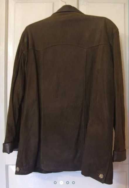 Куртка кожа нубук размер 50-52