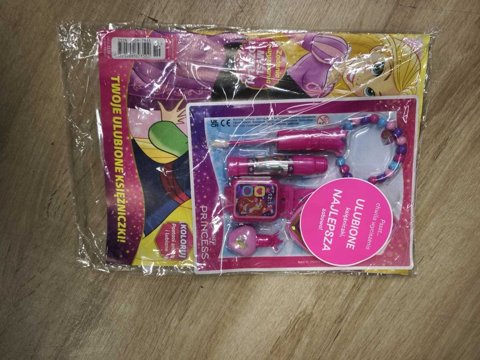 Disney Księżniczka 10/2025 zestaw zegarek Ariel bransoletka