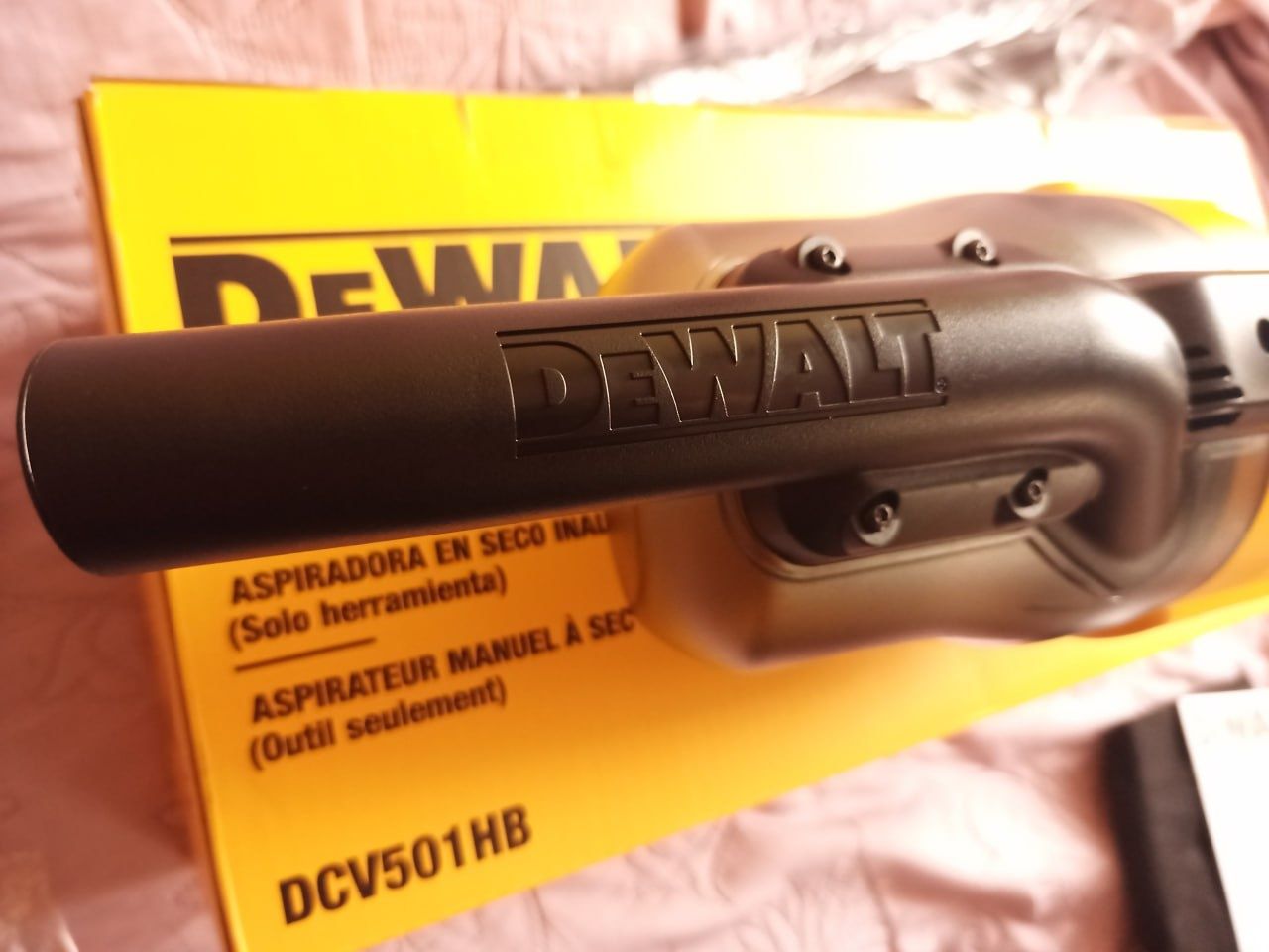 Пылесос аккумуляторный DEWALT DCV501 HB 20V