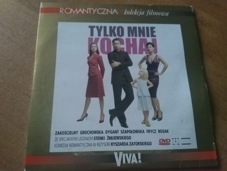 Tylko mnie kochaj Film polski DVD Maciej Zakościelny
