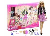 kalendarz adwentowy dla dziewczynki barbie