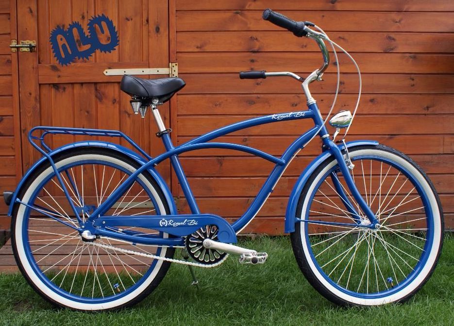 Zaprojektuj Rower miejski męski beach Cruiser 26 / 28 RoyalBi  3 biegi