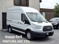 Ford Transit  4x4_Webasto_2xDrzwi_FVAT 23%_Klima_Zabudowa warsztatowa_LED_Czujniki