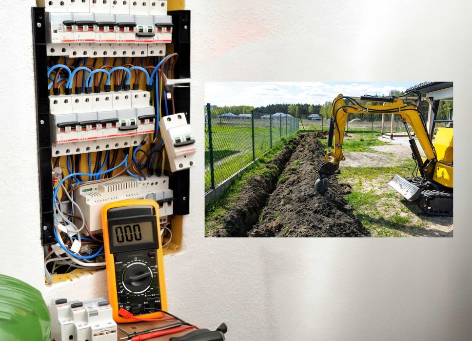 Instalacje elektryczne, wod-kan, ogrody, nawodnienia, mini koparka
