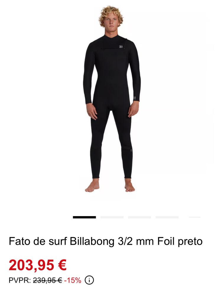 Fato surf Billabong 3/2 M