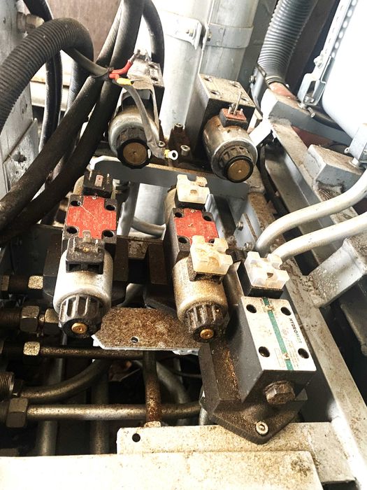 Zestaw piło łuparka, agregat hydrauliczny i silnik Deutz Niemcy