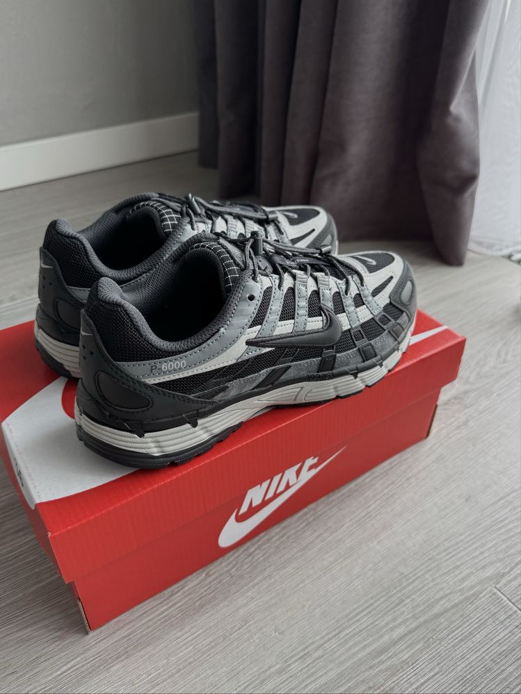 Оригинальные Кроссовки Nike P-6000 Premium Anthracite Smoke Grey