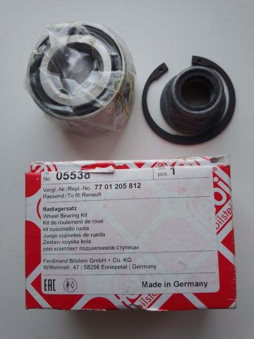 Підшипник 05538 Renault