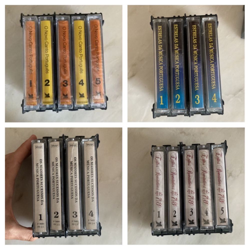 Conjuntos cassetes Readers Digest, 5€ cada pack