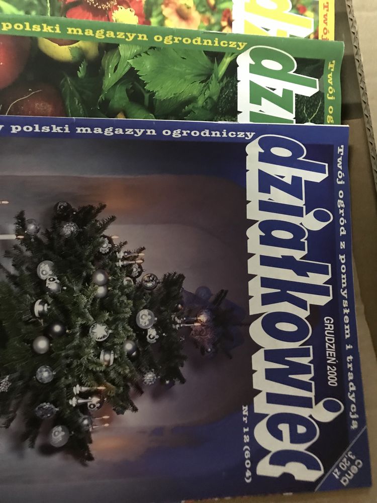 Działkowiec 2000 rok czasopismo 12 numerów