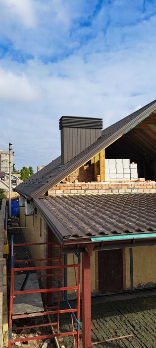 Кровля криш та фасади. Металочерепиця, профнастил, сайдінг металевий