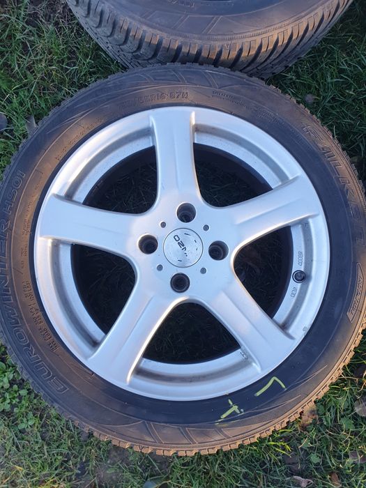 Koła zimowe 6mm 4x108 195/55/16 Peugeot 208 Citroen c3 zimówki alufelg