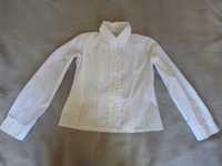 Шкільна біла блузка на 1-2-й клас