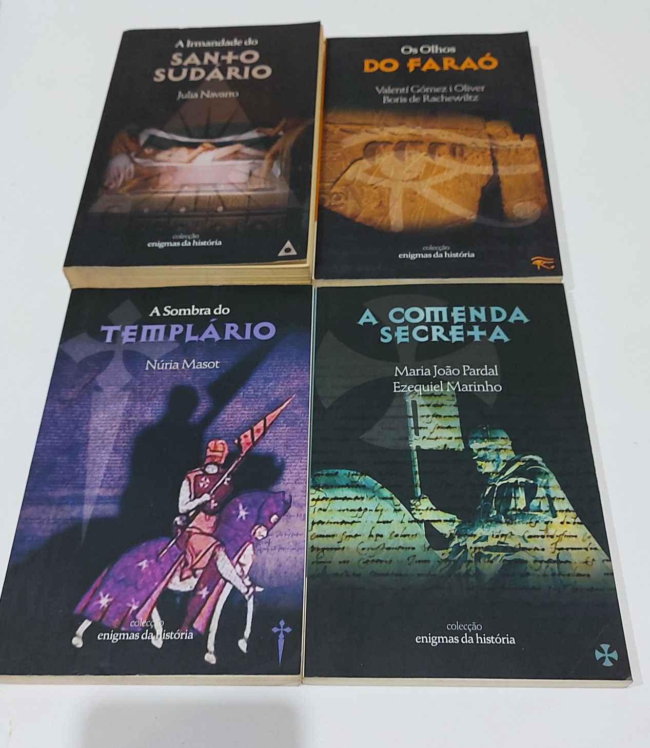 Livros colecção Enigmas da história